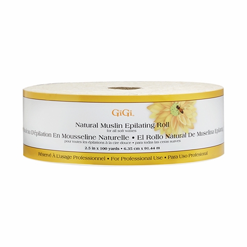 GiGi Natural Muslin Epilation Roll (2.5" x 100yards)