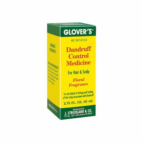 Glovers Dandruff Control Medicine Floral Fragrance2.75oz