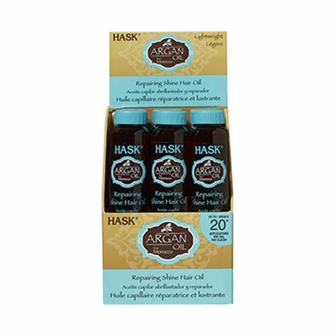 Hask Argan Oil Healing Shine Treatment 5/8oz (12 ea)