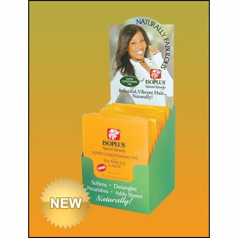 Isoplus Natural Remedy T-Tree & Aloe Super Conditioner 1oz (12ea/DS)