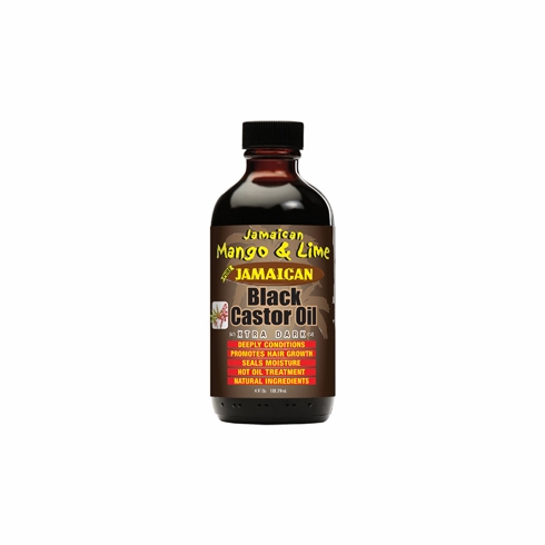 Jamaican Mango & Lime Jamaican Black Castor Oil - Xtra Dark 4oz