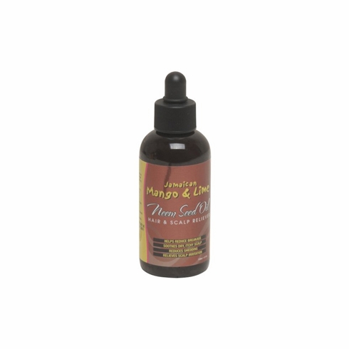 Jamaican Mango & Lime Neem Seed Oil Hair & Scalp Revitalizer 4oz