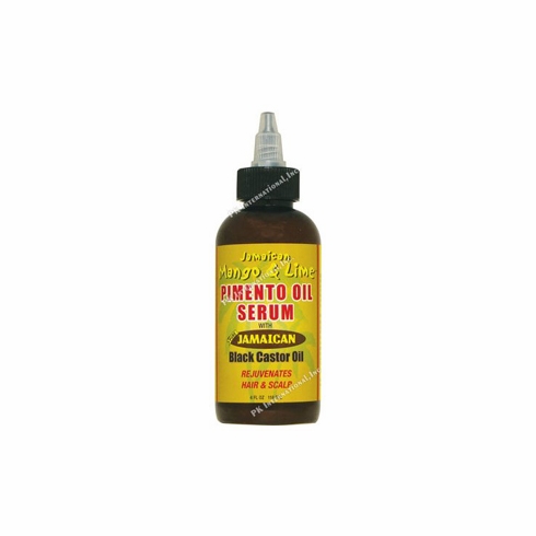 Jamaican Mango & Lime Pimento Oil Serum with Jamaican Black Castor Oil 4oz