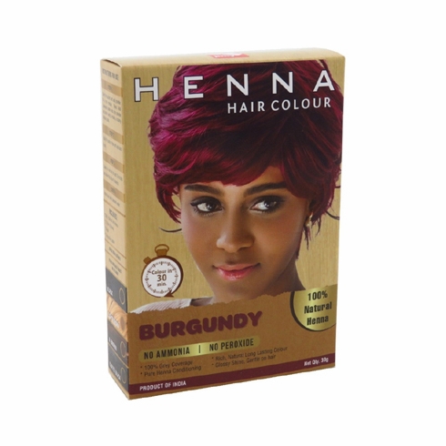 Jimy Henna Hair Color 100% Natural - Burgendy
