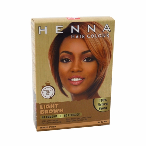 Jimy Henna Hair Color 100% Natural - Light Brown