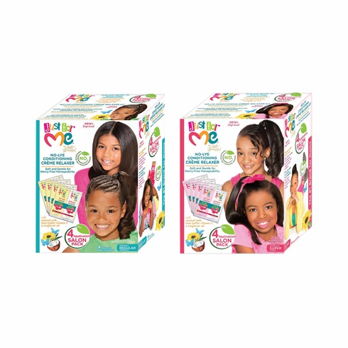 Just For Me No-Lye Conditioning Creme Relaxer Kit
