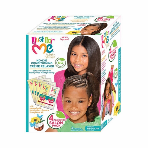 Just For Me No-Lye Conditioning Creme Relaxer Kit - Regular