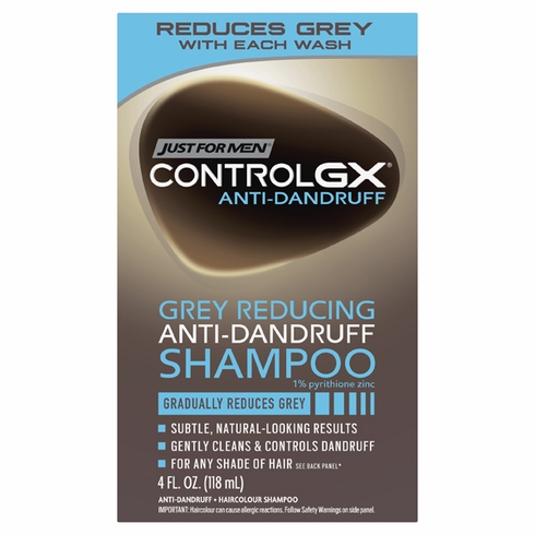 Just For Men Control GX Grey Reducing Anti-Dandruff Shampoo 4oz