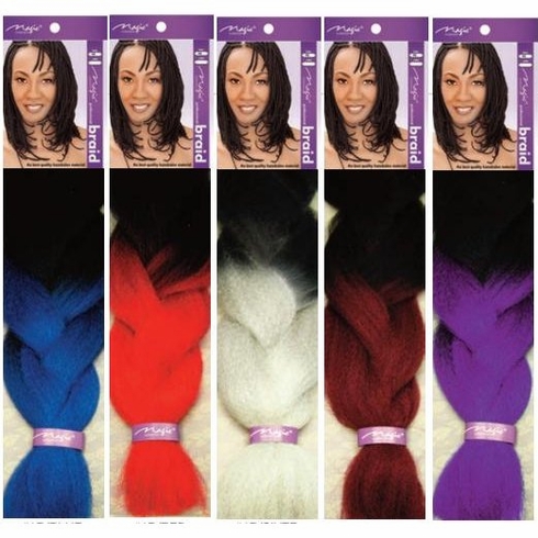 Kanekalon Braid - 2 Tone Color