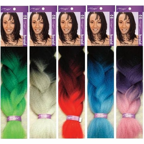 Kanekalon Braid - Ombre Color