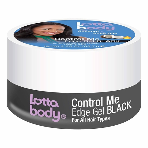 Lottabody Coconut & Shea Oils Control Me Edge Gel Black 2.25oz