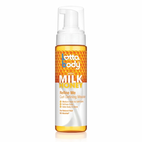 Lottabody Milk Honey Refine Me Curl Defining Mousse 7oz