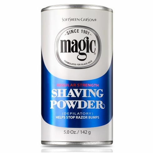 Magic Shaving Powder - Regular (Blue) 4.5oz
