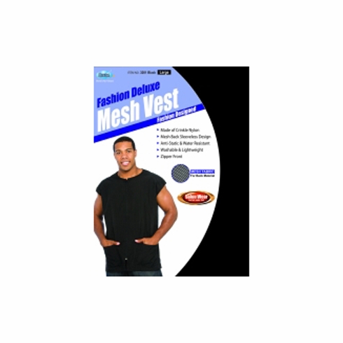 Mesh Vest - Fashion Deluxe Black (DRE3201)