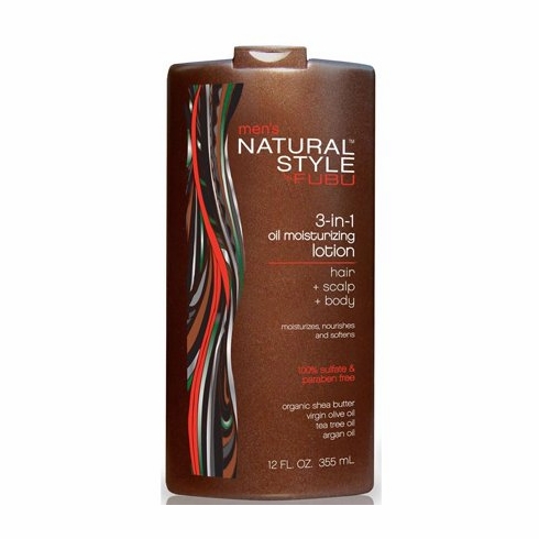 Natural Style by Fubu Men 3-In-1 Oil Moisturizing Lotion 12oz