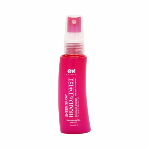 Next Image ON Natural Braid & Twist Sheen Spray [Pomegranate & Keratine] 2oz