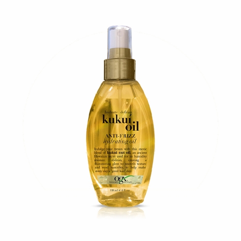 OGX Kukui Oil Anti-Frizz Hydrating Oil 4oz