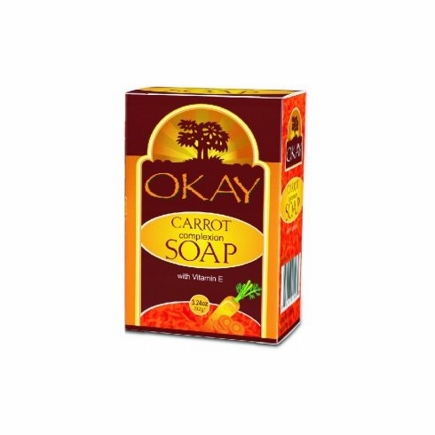 Okay Carrot Complexion Soap 3.24oz