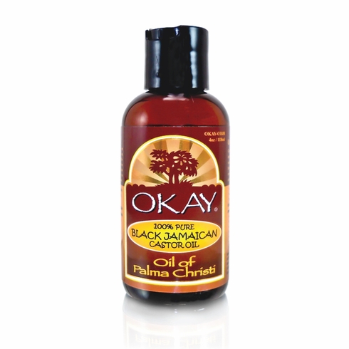 Okay Pure Black Jamaican Castor Oil 4oz