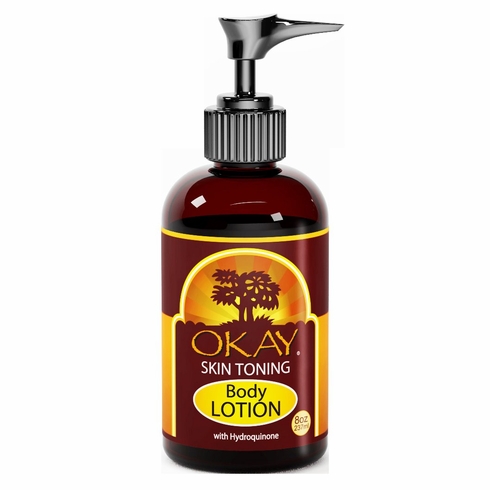 Okay Skin Toning Body Lotion 8oz