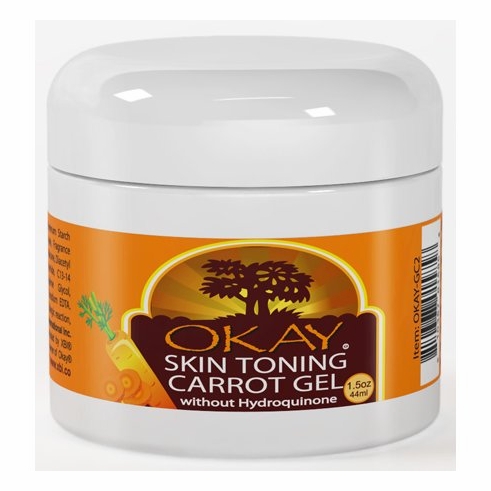 Okay Skin Toning Gel Carrot 1.5oz