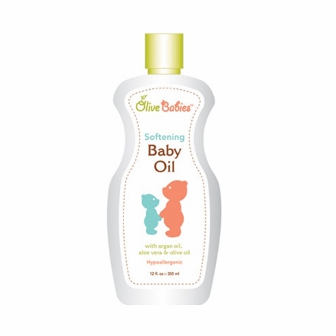 Olive Babies Baby Oil 12oz
