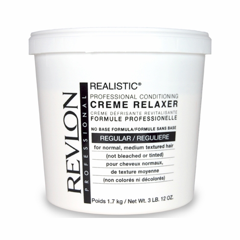 Revlon Realistic No-Base Creme Relaxer Regular 60oz