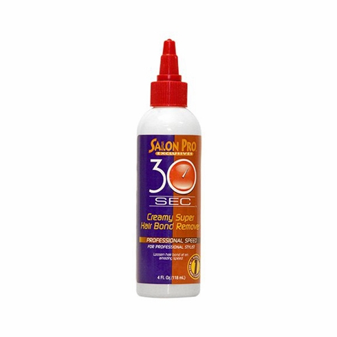 Salon Pro 30 Sec Super Hair Bond Remover Creamy 4oz