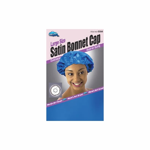 Satin Bonnet Cap - Large Size (DRE084)
