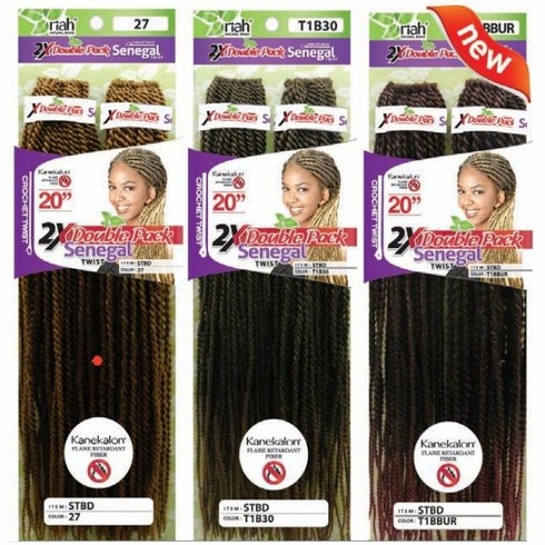 Senegal Twist 20" Double Pack