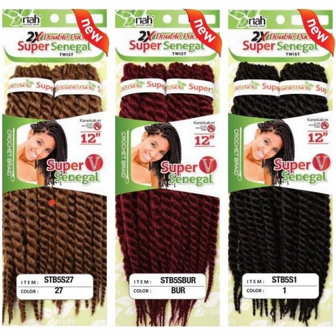 Senegal Twist V 12" Double Pack
