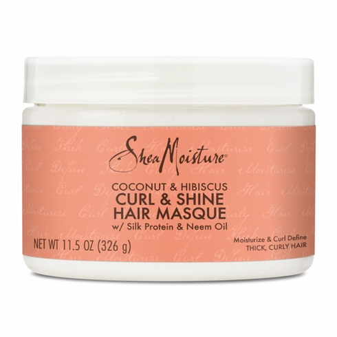 Shea Moisture Coconut & Hibiscus Curl Shine Hair Masque 11.5oz