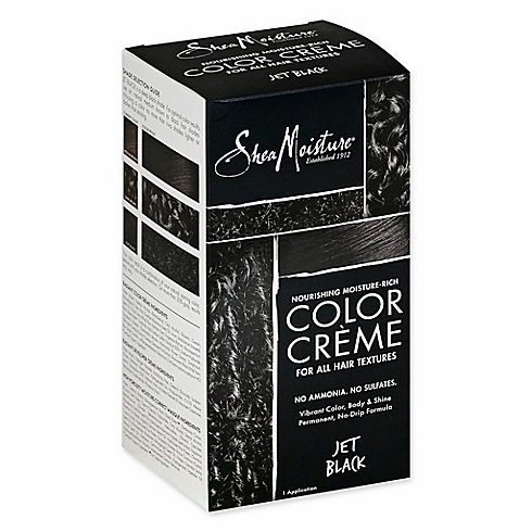 Shea Moisture Hair Color Cream Kit Jet Black
