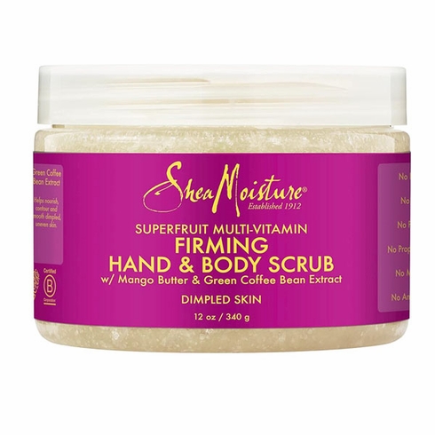 Shea Moisture Hand Body Scrub Firming Superfruit 12oz