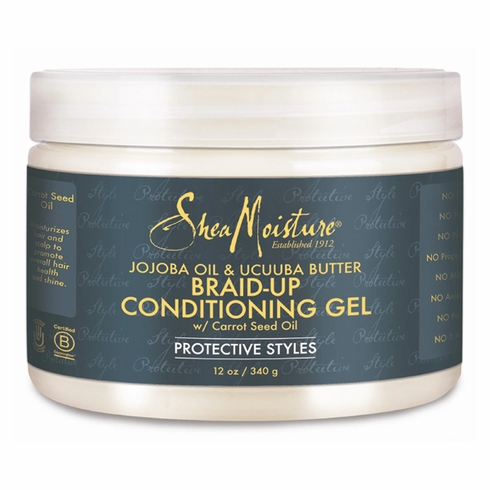 Shea Moisture Jojoba Ucuuba Braid Up Conditioning Gel 12oz
