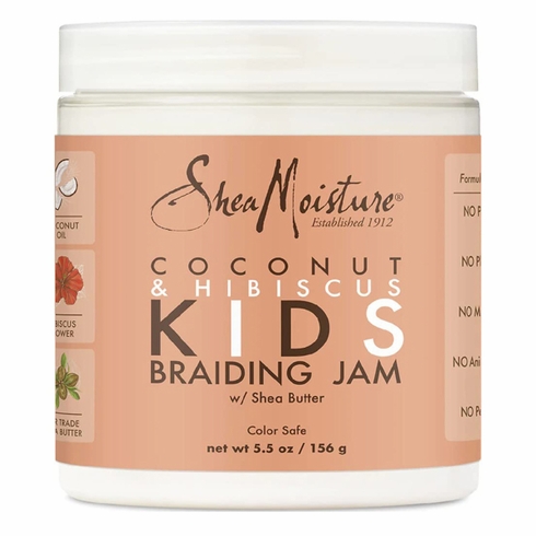 Shea Moisture Kids Coconut & Hibiscus Braiding Jam 5.5oz