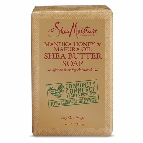 Shea Moisture Manuka Honey Mafura Oil Shea Butter Soap 8oz