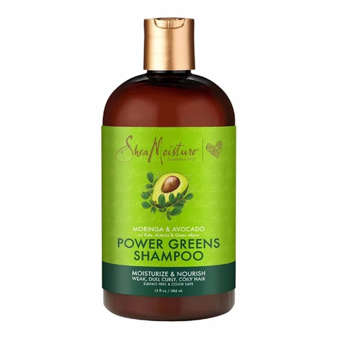 Shea Moisture Moringa Avocado Power Greens Shampoo 13oz