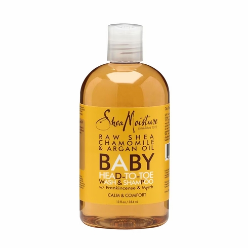 Shea Moisture Raw Shea Chamomile & Argan Oil Baby Head-To-Toe Wash & Shampoo 12oz