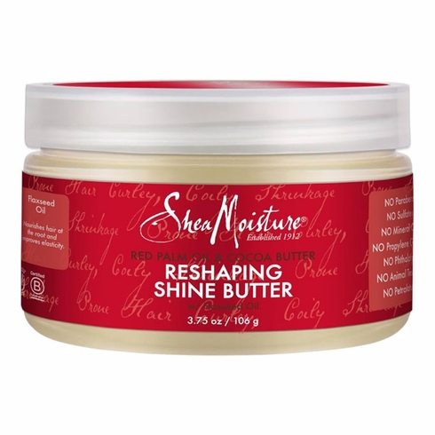 Shea Moisture Red Palm Oil Cocoa Butter Reshaping Shine Butter 3.75oz