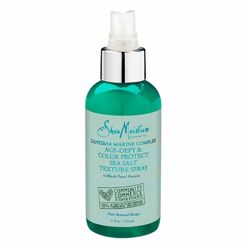Shea Moisture Zanzibar Marine Color Protect Texture 4oz