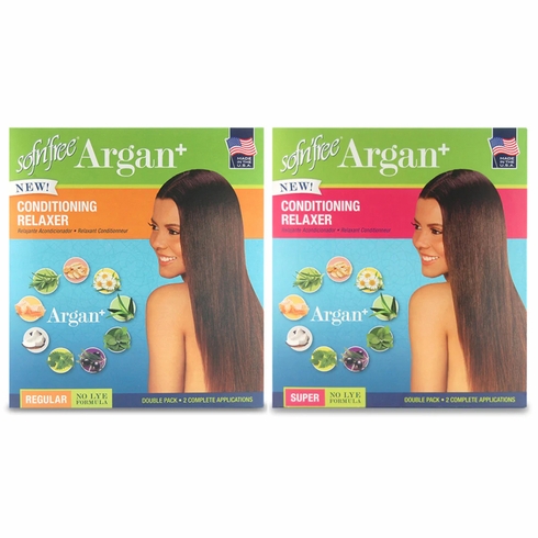 SofN'Free Argan Conditioning Relaxer - 2 App