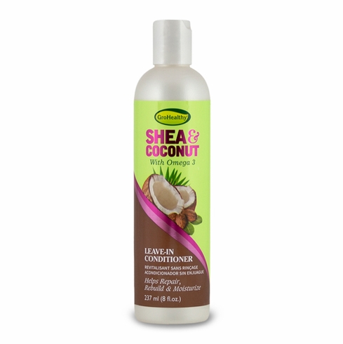 SofN'Free Gro Healthy Shea & Coconut Leave In Conditioner 8oz