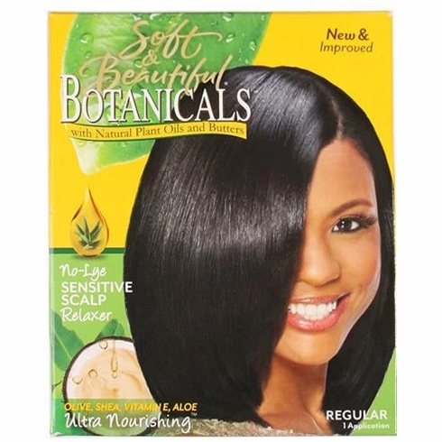 Soft & Beautiful Botanicals No-Lye Sensitive Scalp Relaxer Normal