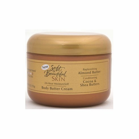 Soft & Beautiful SKIN MoistureSoft Body Butter Cream 6oz
