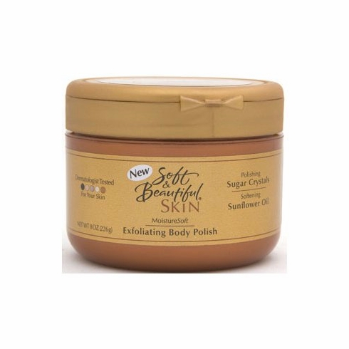 Soft & Beautiful SKIN MoistureSoft Exfoliating Body Polish 8oz