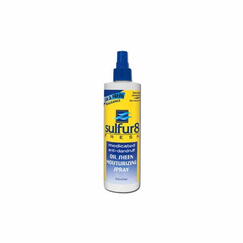 Sulfur 8 Fresh Oil Sheen Moisturizing Spray 12oz