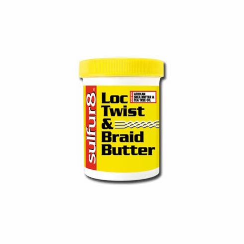 Sulfur 8 Medicated Loc Twist & Braid Butter 4oz