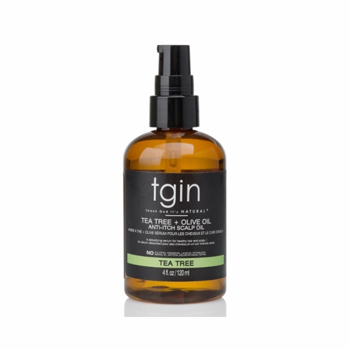 Tgin Tea Tree + Olive Anti-Itch Scalp Oil Serum 4oz