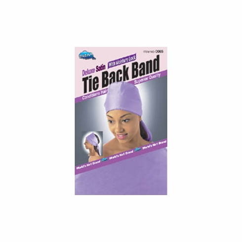 Tie Back Band - Deluxe Satin Conditions Hair (DRE065)